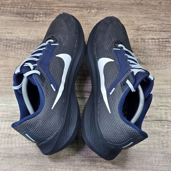 Nike Air Zoom Pegasus 40 Cowboys Men\'s Size 11 Gray Navy Blue Shoes (DZ5975-001) main image 7
